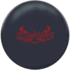 Hammer Spawn bowling ball, all-black with red SPAWN logo, HK22C² Solid Reactive coverstock