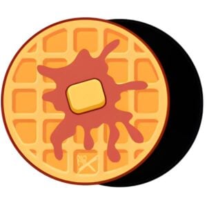 KR Strikeforce Round Shammy Leather Pad Waffle