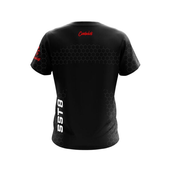 Dexter Power Frame Black BOA Semi-Custom CoolWick Bowling Jersey - Image 2