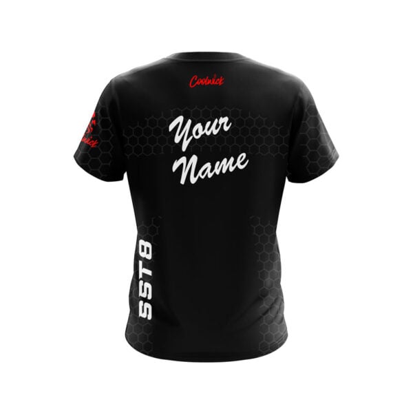 Dexter Power Frame Black BOA Semi-Custom CoolWick Bowling Jersey - Image 3