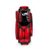 Genesis Sleek Gloss 3 Ball Triple Roller Black Red Bowling Bag - Image 4