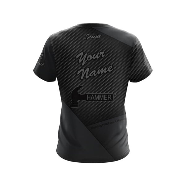 Hammer Power Diesel Black Night Semi-Custom CoolWick Bowling Jersey - Image 3