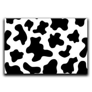Plain Cow Bowling Towel
