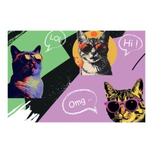 Plain Kitten Bowling Towel