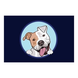 Plain Pittie Bowling Towel