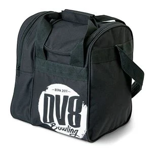 DV8 Tactic Black 1 Ball Tote Bowling Bag