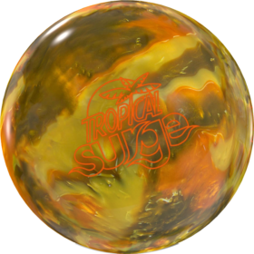 Storm Tropical Surge Gold Bronze Medallion bowling ball