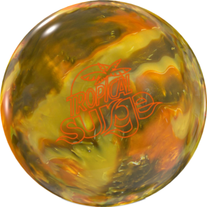 Storm Tropical Surge Gold Bronze Medallion bowling ball
