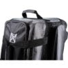 KR Strikeforce Konvoy 2 Ball Double Roller Black Smoke Bowling Bag - top close-up