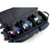 KR Strikeforce Cruiser 4x4 Black Royal 4-Ball Bowling Bag - ball compartment detail