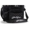 KR Flexx 1 Ball Single Tote Diamond Black Bowling Bag - front close-up