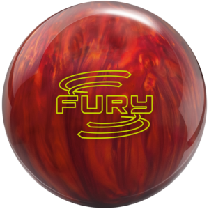 Brunswick Fury Orange Red bowling ball