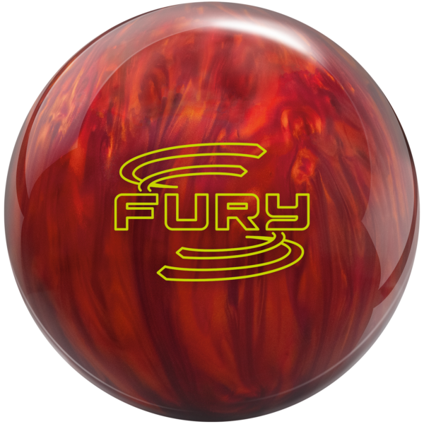 Brunswick Fury Orange Red bowling ball