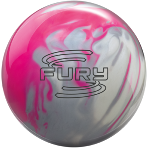 Brunswick Fury Pink Ice Silver bowling ball