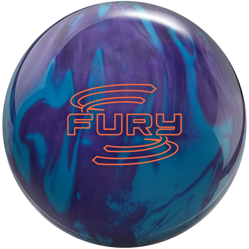 Brunswick Fury Purple Blue Bowling Ball + FREE SHIPPING