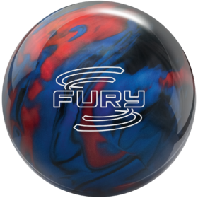 Brunswick Fury Red Blue Black bowling ball