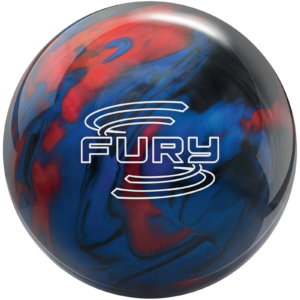 Brunswick Fury Red Blue Black bowling ball