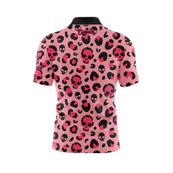 Dangerously Pink Fast Track CoolWick Bowling Jersey - Image 2
