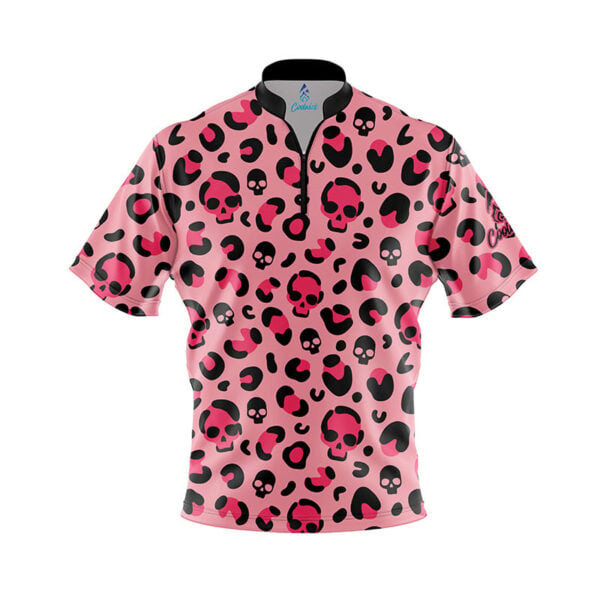 Dangerously Pink Fast Track CoolWick Bowling Jersey