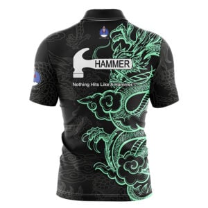 Alternative view of Hammer Dragon Pulse Rocket Bowling Jersey