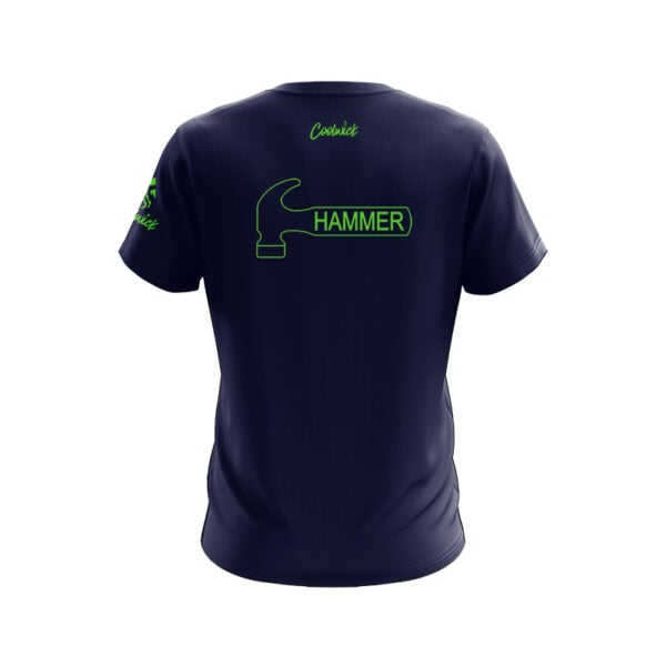 Hammer Deep Ocean Vibe Semi-Custom CoolWick Bowling Jersey - Image 2