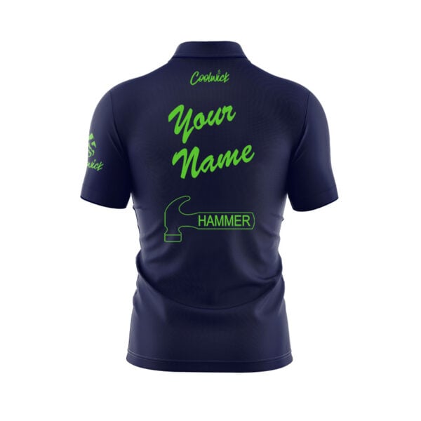 Hammer Deep Ocean Vibe Fast Track CoolWick Bowling Jersey - Image 3
