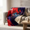 Motiv Sigma Tour Pearl Sherpa Lined Throw Blanket