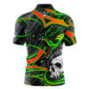 Plain Neon Serpent Rocket Bowling Jersey - Image 2