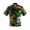 Plain Neon Serpent Rocket Bowling Jersey