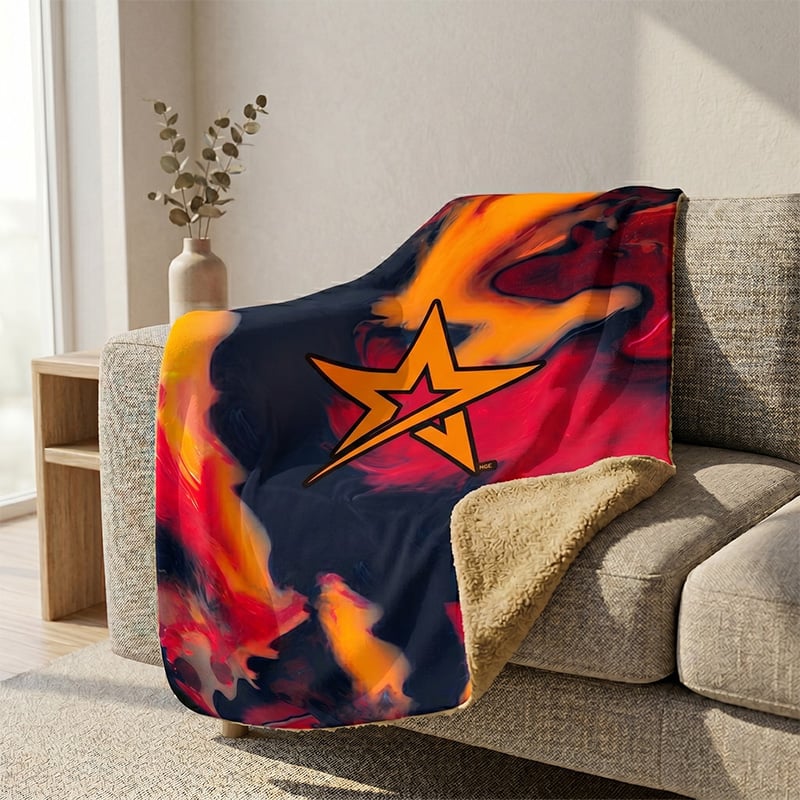 Roto Grip Wicked Gremlin Sherpa Lined Throw Blanket