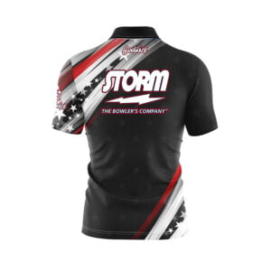 Alternative view of Storm Starstrike Quick Ship CoolWick Sash Zip Bowling Jersey