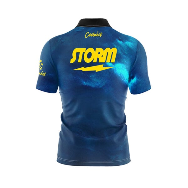 Storm IQ Tour Sapphire Fast Track CoolWick Bowling Jersey - Image 2