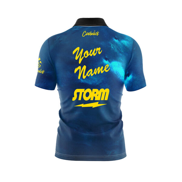 Storm IQ Tour Sapphire Fast Track CoolWick Bowling Jersey - Image 3
