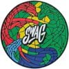 SWAG Dragon Stained Glass Flex Rubber Shammy