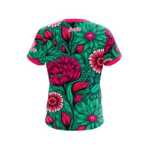 Alternative view of Bloom Rush Semi-Custom CoolWick Bowling Jersey