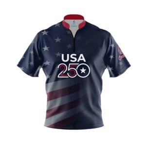 USA 250 Fast Track CoolWick Bowling Jersey