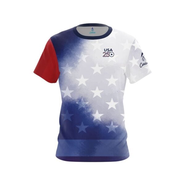 USA 250 Stars and Stripes Semi-Custom CoolWick Bowling Jersey