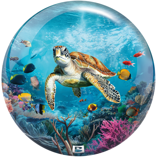Brunswick Sea Turtle Viz-A-Ball bottom