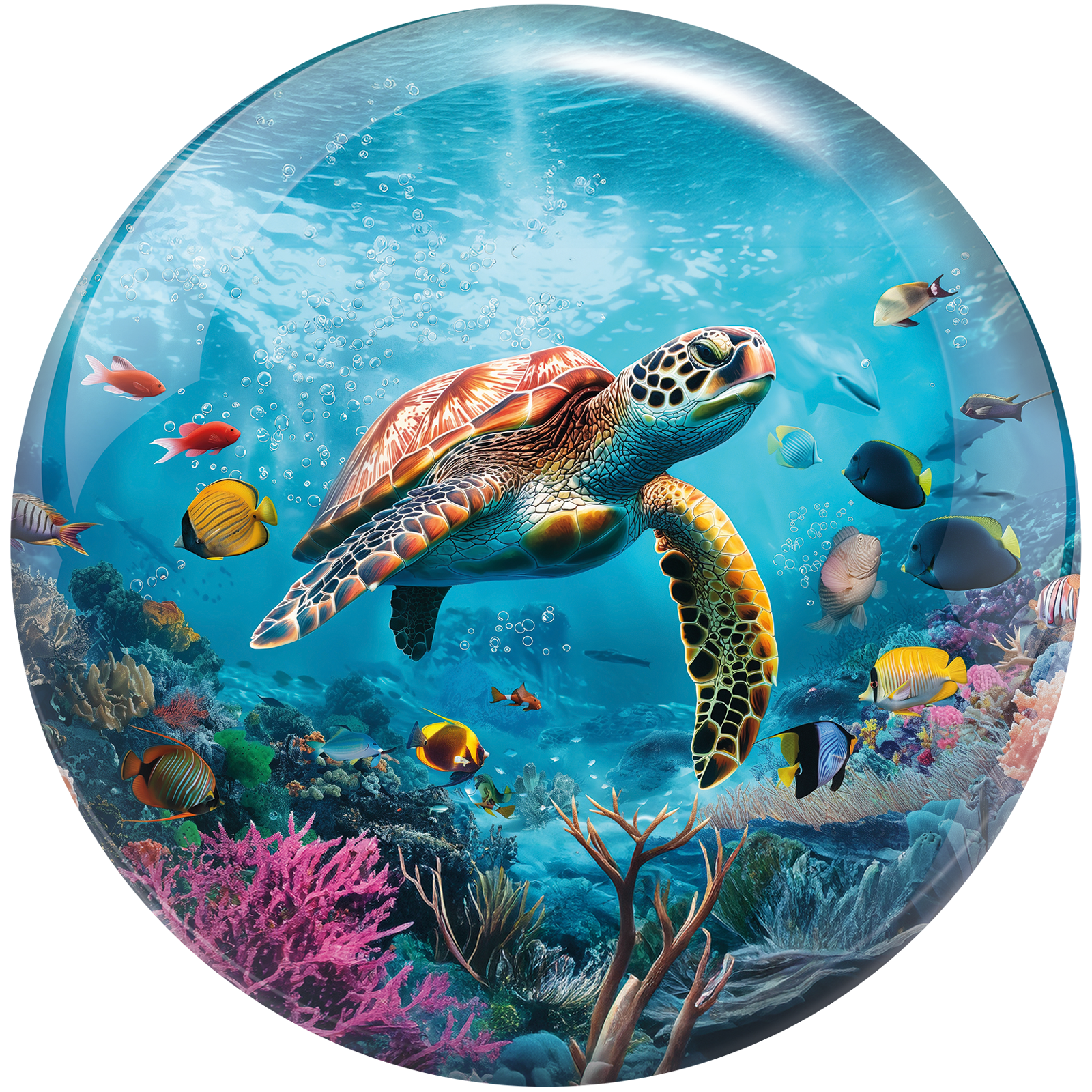 Brunswick Sea Turtle Viz-A-Ball top