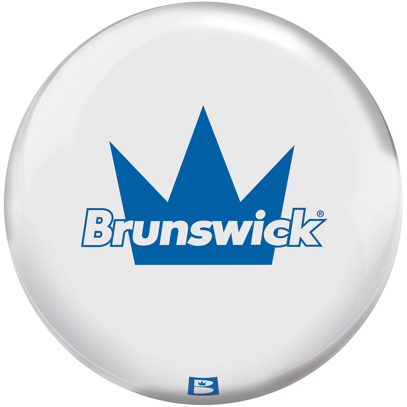 Brunswick Team Brunswick White Viz-A-Ball bottom