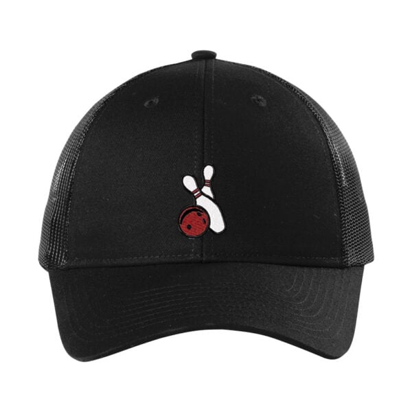 Low-Profile Snapback Trucker Bowling Hat - Image 5