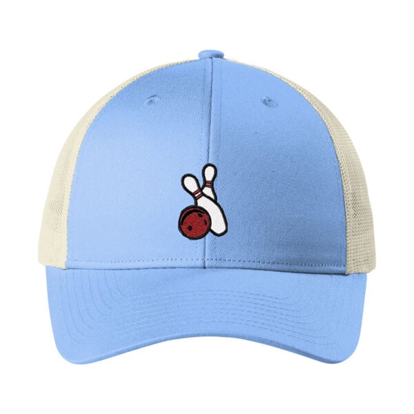 Low-Profile Snapback Trucker Bowling Hat - Image 4