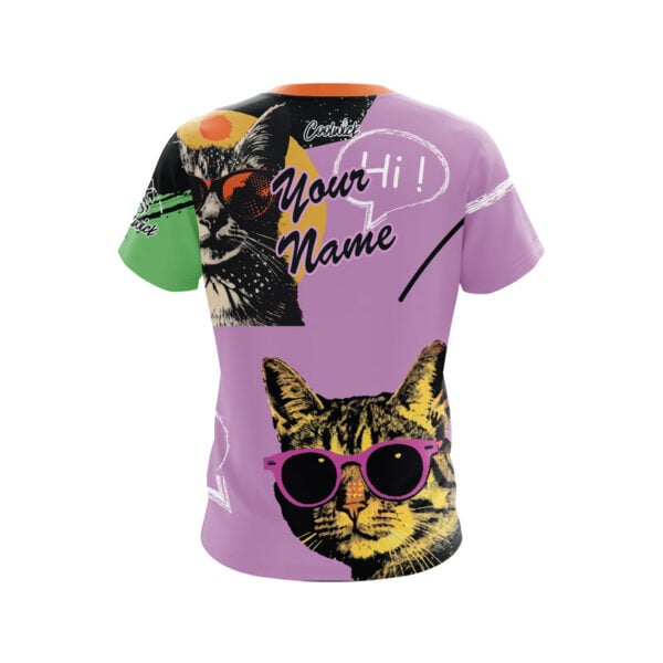 Kitten Semi-Custom CoolWick Bowling Jersey - Image 3