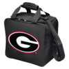 KR Strikeforce University of Georgia Bulldogs Single Tote Bowling Bag - angle view