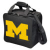 KR Strikeforce University of Michigan Wolverines Single Tote Bowling Bag - angle view