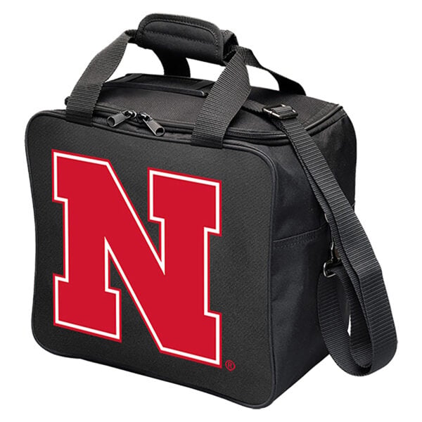 KR Strikeforce University of Nebraska Cornhuskers Single Tote Bowling Bag - angle view