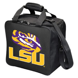 KR Strikeforce LSU Tigers Single Tote Bowling Bag - angle view
