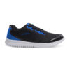KR Strikeforce Glitz Black Blue Womens Bowling Shoes - lateral view