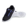 KR Strikeforce Glitz Black Blue Womens Bowling Shoes - pair on the approach