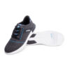KR Strikeforce Lux Black Ocean Blue Womens Bowling Shoes - pair on the approach